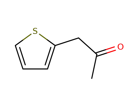 Molecular Structure of 15022-18-1 (1-(2-thienyl)acetone(SALTDATA: FREE))