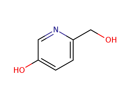 Molecular Structure of 40222-77-3 (2-Pyridinemethanol,5-hydroxy-(6CI,9CI))
