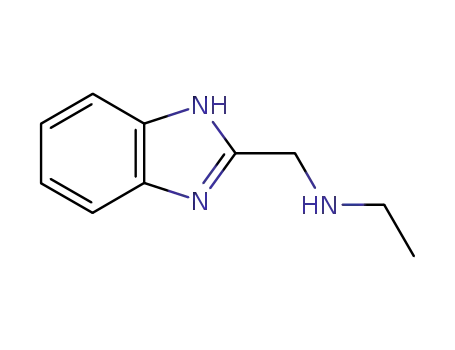 Molecular Structure of 127855-46-3 (1H-Benzimidazole-2-methanamine,N-ethyl-(9CI))