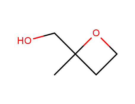Molecular Structure of 61266-71-5 (2-methyl-2-hydroxymethyloxetane)