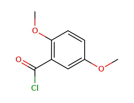 Molecular Structure of 17918-14-8 (2,5-DIMETHOXYBENZOYL CHLORIDE)