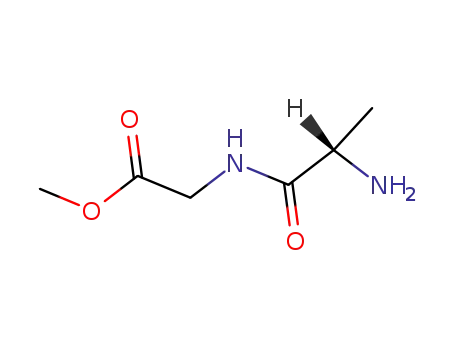 Molecular Structure of 51513-59-8 (L-Alanylglycine methyl ester)