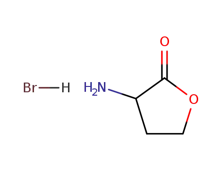 Molecular Structure of 6305-38-0 (ALPHA-AMINO-GAMMA-BUTYROLACTONE HYDROBROMIDE)
