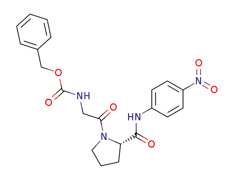 Molecular Structure of 65022-15-3 (Z-GLY-PRO-PNA)