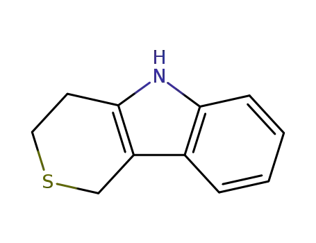 Molecular Structure of 7076-17-7 (1,3,4,5-tetrahydrothiopyrano[4,3-b]indole)