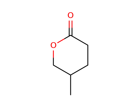 Molecular Structure of 3123-98-6 (2H-Pyran-2-one, tetrahydro-5-methyl-)