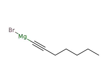Molecular Structure of 61307-38-8 (Magnesium, bromo-1-heptynyl-)