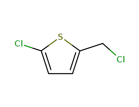 Molecular Structure of 23784-96-5 (2-Chloro-5-chloromethylthiophene)