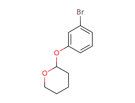Molecular Structure of 57999-49-2 (2-(3-Bromophenoxy)tetrahydro-2H-pyran)