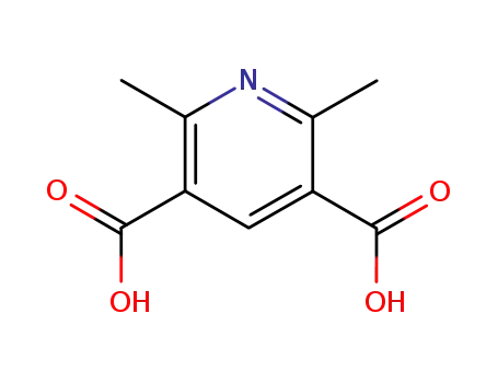Molecular Structure of 2602-36-0 (2,6-DIMETHYL-3,5-PYRIDINEDICARBOXYLIC ACID)