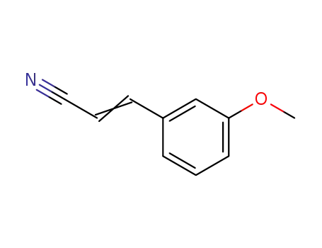 Molecular Structure of 28446-69-7 (3-METHOXYCINNAMONITRILE)