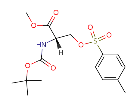 Molecular Structure of 56926-94-4 (BOC-SER(TOS)-OCH3)