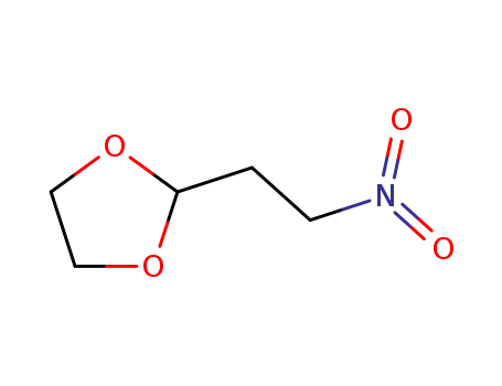 Molecular Structure of 82891-99-4 (2-(2-Nitroethyl)-[1,3]dioxolane)