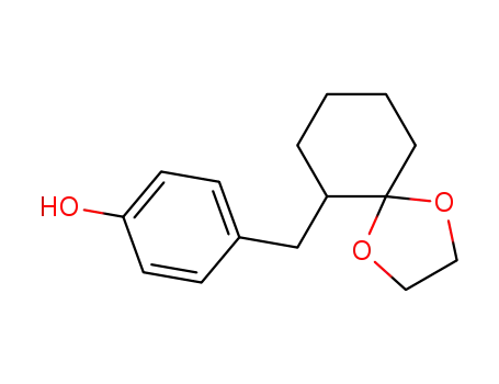 Phenol, 4-(1,4-dioxaspiro[4.5]dec-6-ylmethyl)-