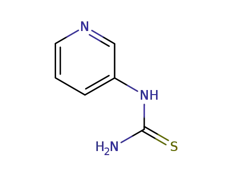 Molecular Structure of 30162-37-9 (3-PYRIDYLTHIOUREA)