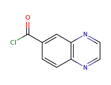 Molecular Structure of 258503-93-4 (6-QUINOXALINECARBONYL CHLORIDE)