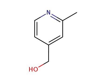 Molecular Structure of 105250-16-6 (2-Methyl-4-hydroxymethylpyridine)