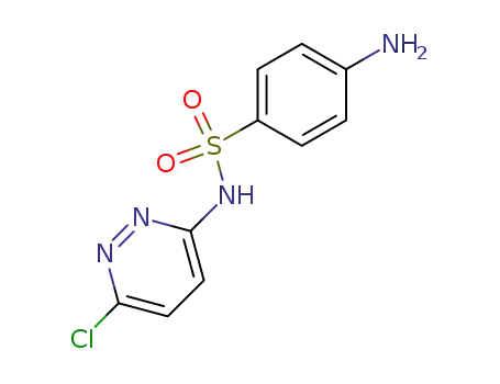 Molecular Structure of 80-32-0 (SULFACHLOROPYRIDAZINE)