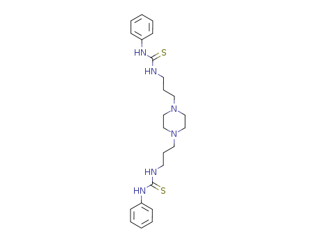 36105-81-4,3-phenyl-1-[3-[4-[3-(phenylthiocarbamoylamino)propyl]piperazin-1-yl]propyl]thiourea,