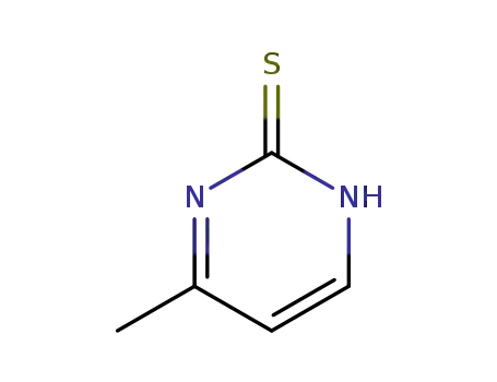 Molecular Structure of 35071-17-1 (2-MERCAPTO-4-METHYLPYRIMIDINE)