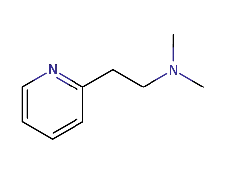 Molecular Structure of 6304-27-4 (2-(2-DIMETHYLAMINOETHYL)PYRIDINE)