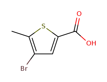 Molecular Structure of 29421-99-6 (4-BROMO-5-METHYL-2-THIOPHENECARBOXYLIC ACID)