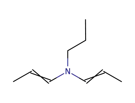 Molecular Structure of 625823-50-9 (1-Propen-1-amine,N-1-propenyl-N-propyl-(9CI))