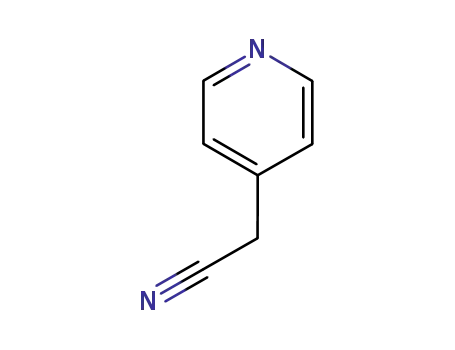 Molecular Structure of 13121-99-8 (PYRIDIN-4-YL-ACETONITRILE)