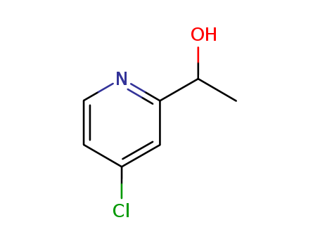Molecular Structure of 121638-26-4 (2-Pyridinemethanol, 4-chloro-a-methyl-)