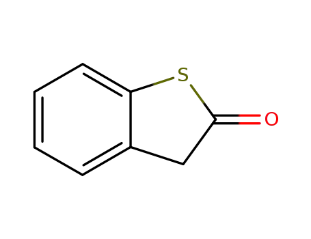 Molecular Structure of 496-31-1 (2,3-Dihydrobenzo[b]thiophene-2-one)