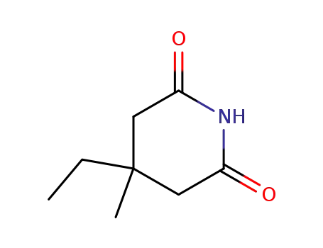 Molecular Structure of 64-65-3 (3-ETHYL-3-METHYLGLUTARIMIDE)