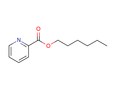 5394-95-6,HEXYL PICOLINATE,pyridine-2-carboxylic acid hexyl ester;Picolinsaeurehexylester;PICOLINIC ACID,HEXYL ESTER;Hexyl picolinate;Pyridin-2-carbonsaeure-hexylester;