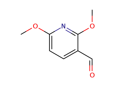 Molecular Structure of 58819-72-0 (2 6-DIMETHOXYPYRIDINE-3-CARBOXALDEHYDE&)
