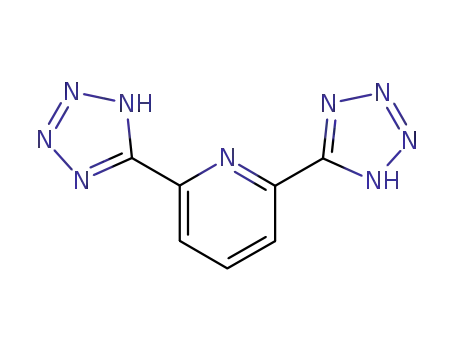 Molecular Structure of 68790-48-7 (Pyridine, 2,6-bis(1H-tetrazol-5-yl)-)