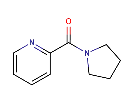 Molecular Structure of 83728-66-9 (Pyrrolidine, 1-(2-pyridinylcarbonyl)-)