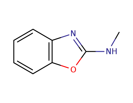 Molecular Structure of 19776-98-8 (N-METHYL-1,3-BENZOXAZOL-2-AMINE)
