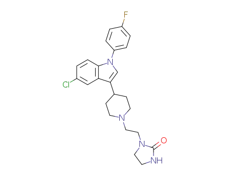 Molecular Structure of 106516-24-9 (Sertindole)