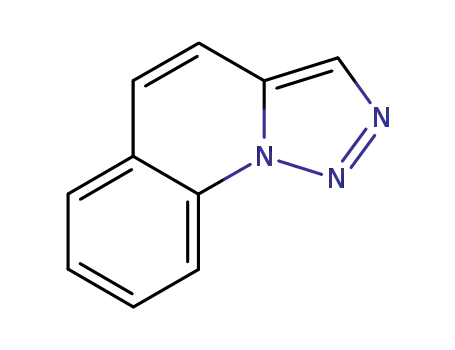 Molecular Structure of 235-21-2 ([1,2,3]Triazolo[1,5-a]quinoline)