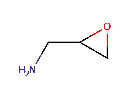 Molecular Structure of 5689-75-8 (Oxiranemethanamine)