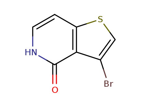 3-broMo-4H,5H-thieno[3,2-c]pyridin-4-one