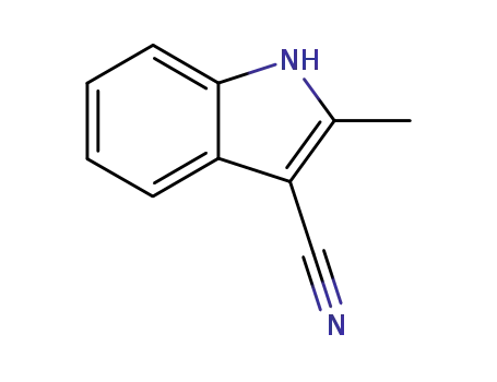 1H-Indole-3-carbonitrile, 2-methyl-