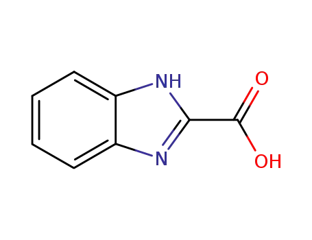 Molecular Structure of 2849-93-6 (2-Benzimidazolecarboxylic acid)