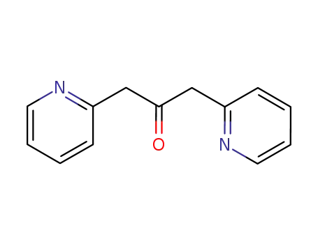 Molecular Structure of 23580-81-6 (1,3-di(pyridin-2-yl)propan-2-one)