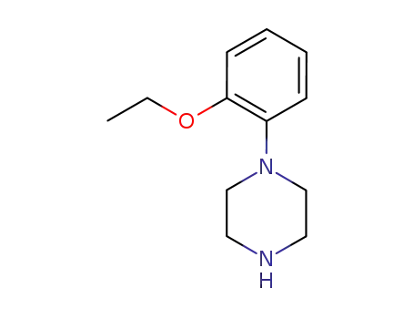 Molecular Structure of 13339-01-0 (1-(2-Ethoxyphenyl)piperazine)