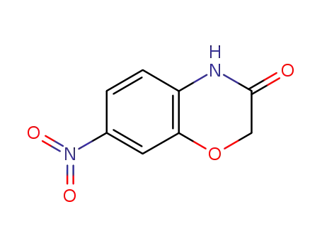 Molecular Structure of 81721-86-0 (7-NITRO-2H-1,4-BENZOXAZIN-3(4H)-ONE)