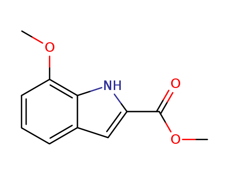 1H-Indole-2-carboxylicacid, 7-methoxy-, methyl ester