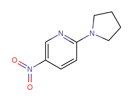 2-pyrrolidino-5-nitropyridine