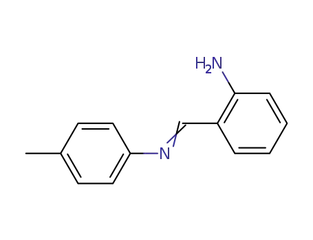Molecular Structure of 55857-35-7 (Benzenamine, N-[(2-aminophenyl)methylene]-4-methyl-)