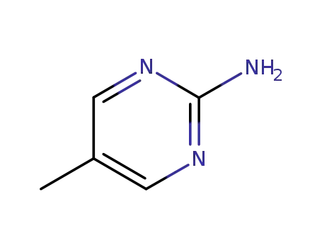 Molecular Structure of 50840-23-8 (2-Pyrimidinamine, 5-methyl- (9CI))