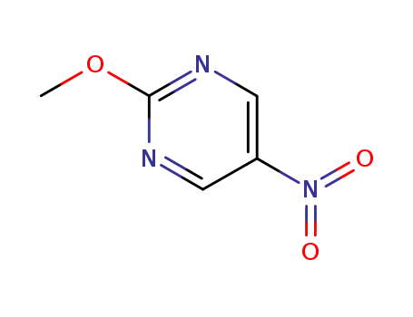 Molecular Structure of 14001-69-5 (2-methoxy-5-nitropyrimidine)